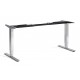 Cromo Dual Motor Chrome Height Adjustable Desk